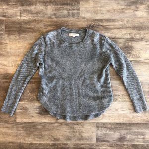 Loft Grey Marled Sweater